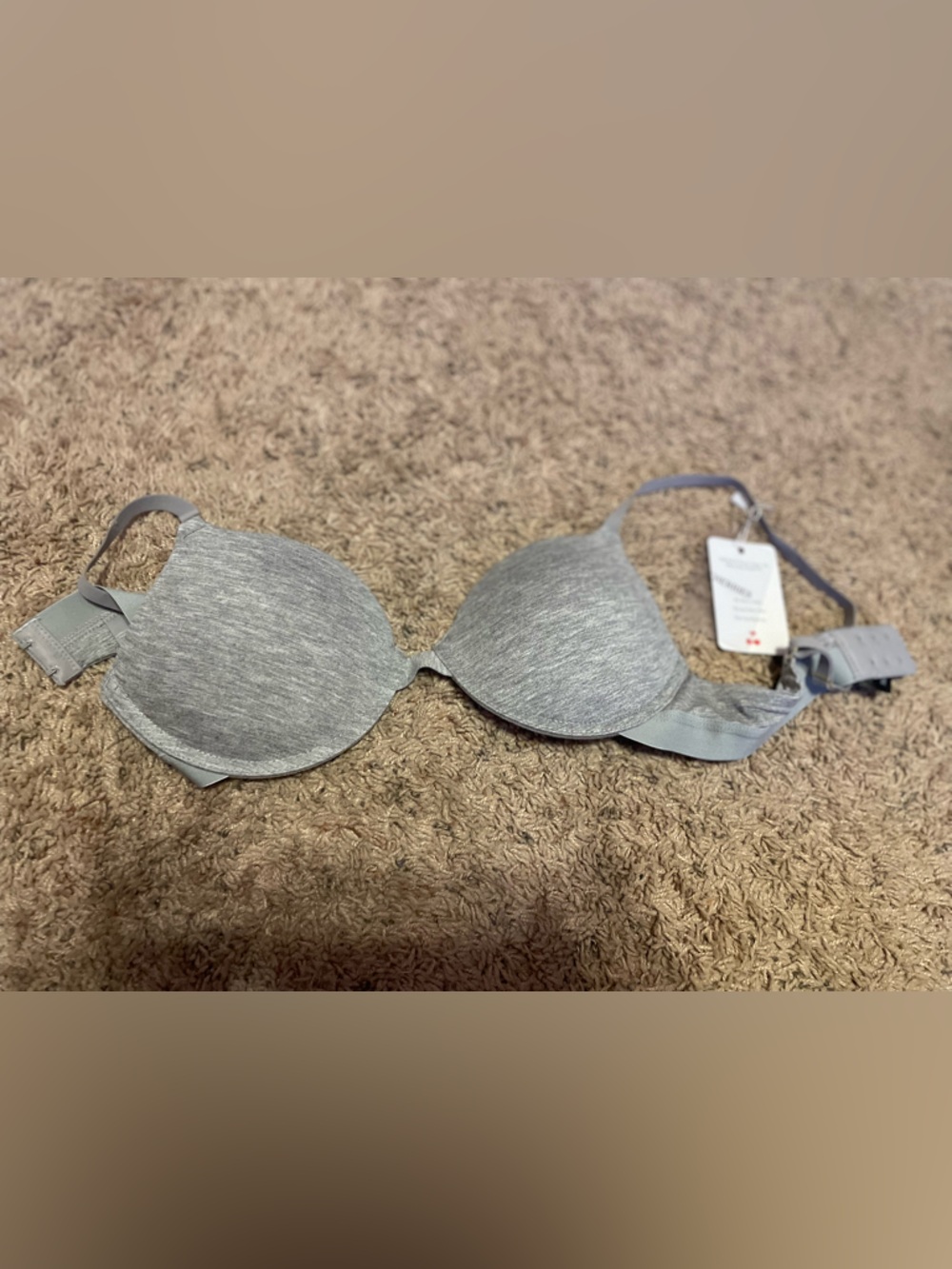 Everyday Comfort Lightly Padded Grey T-Shirt Bra